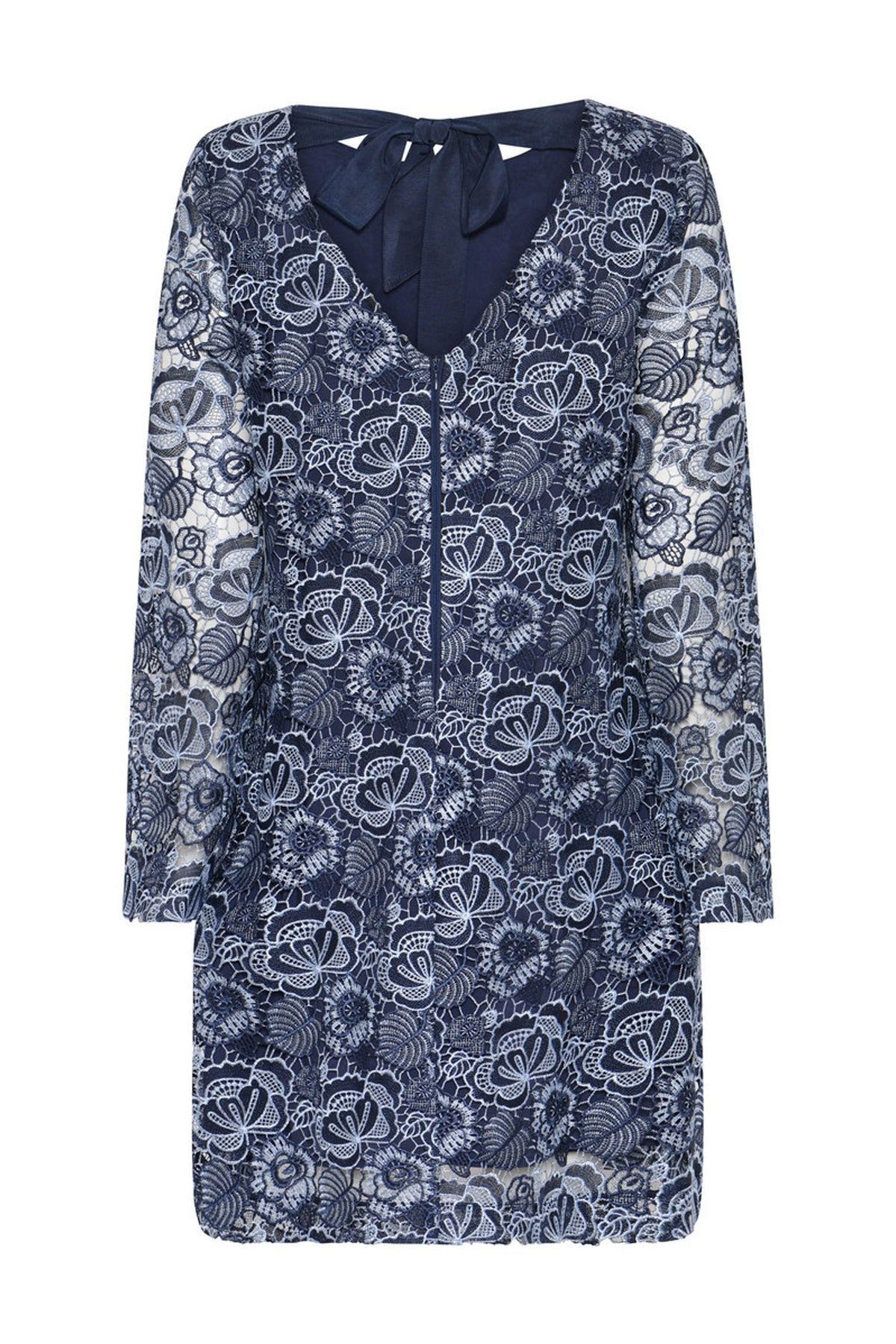 MauritiaBBLucille klänning Blue Flower - BBW4896