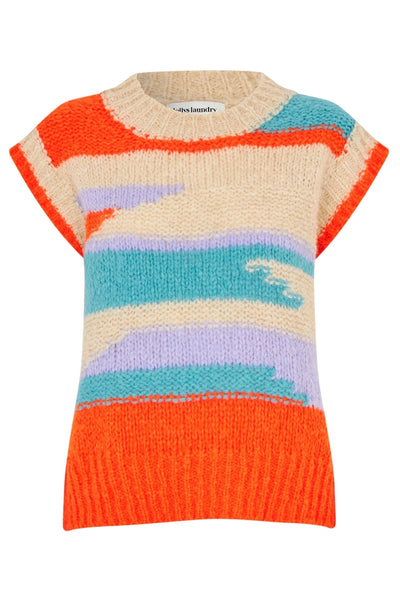 MaxLL Knit Vest SL 30 Röd - 25475-5018 Thumbnail