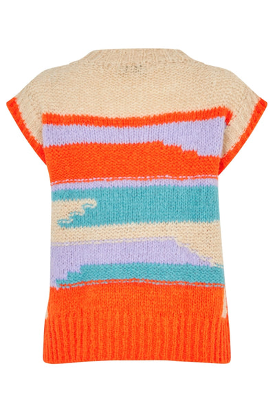 MaxLL Knit Vest SL 30 Röd - 25475-5018 Thumbnail
