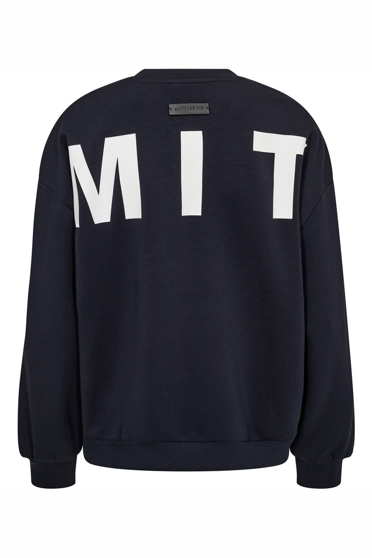 Maxi Split Logo Sweat Marinblå - HL10413