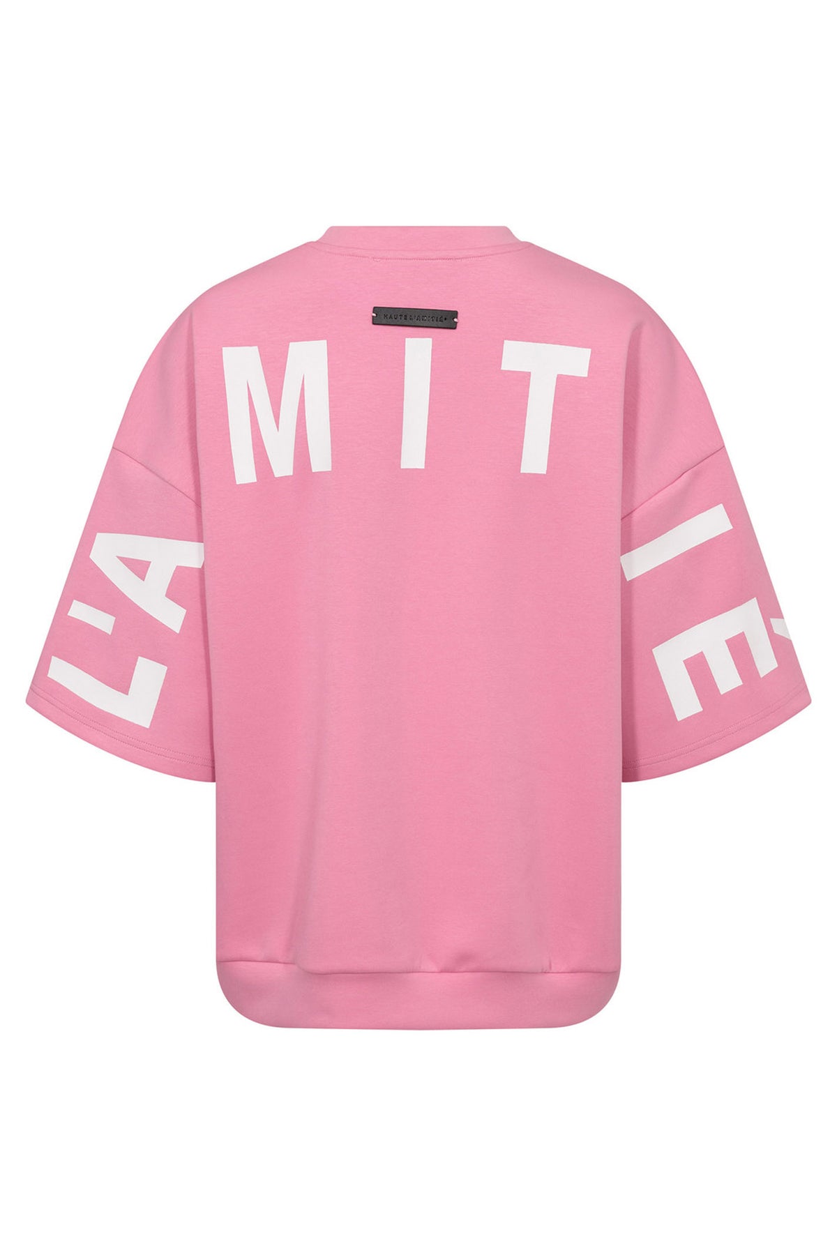 Maxi Split Ss Logo Sweat Candyfloss - HL10461