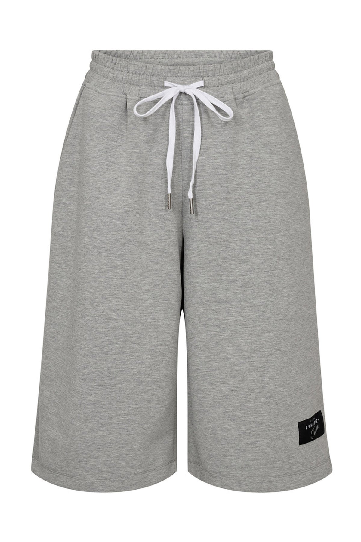 Maxi Sweat Bermuda Gråmelerad - HL10620