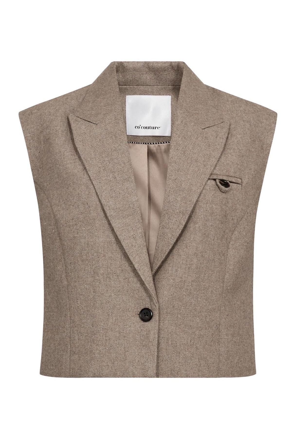 MeeraCC Vest 154-Walnut - 30348