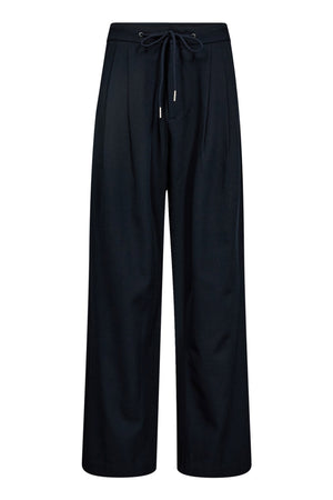 Michelle Tailor Tie Tall Pant Navy - HL10235