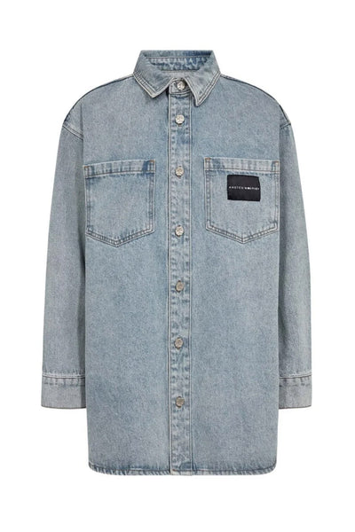 Miley Denimskjorta Bleached Denim - HL10531 Thumbnail