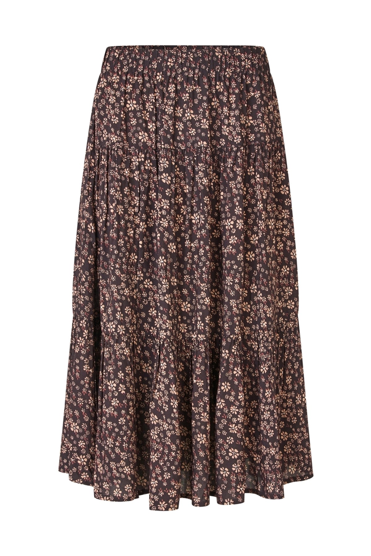 MorningLL Midikjol 87 Mörk Mocca - 25444-2045