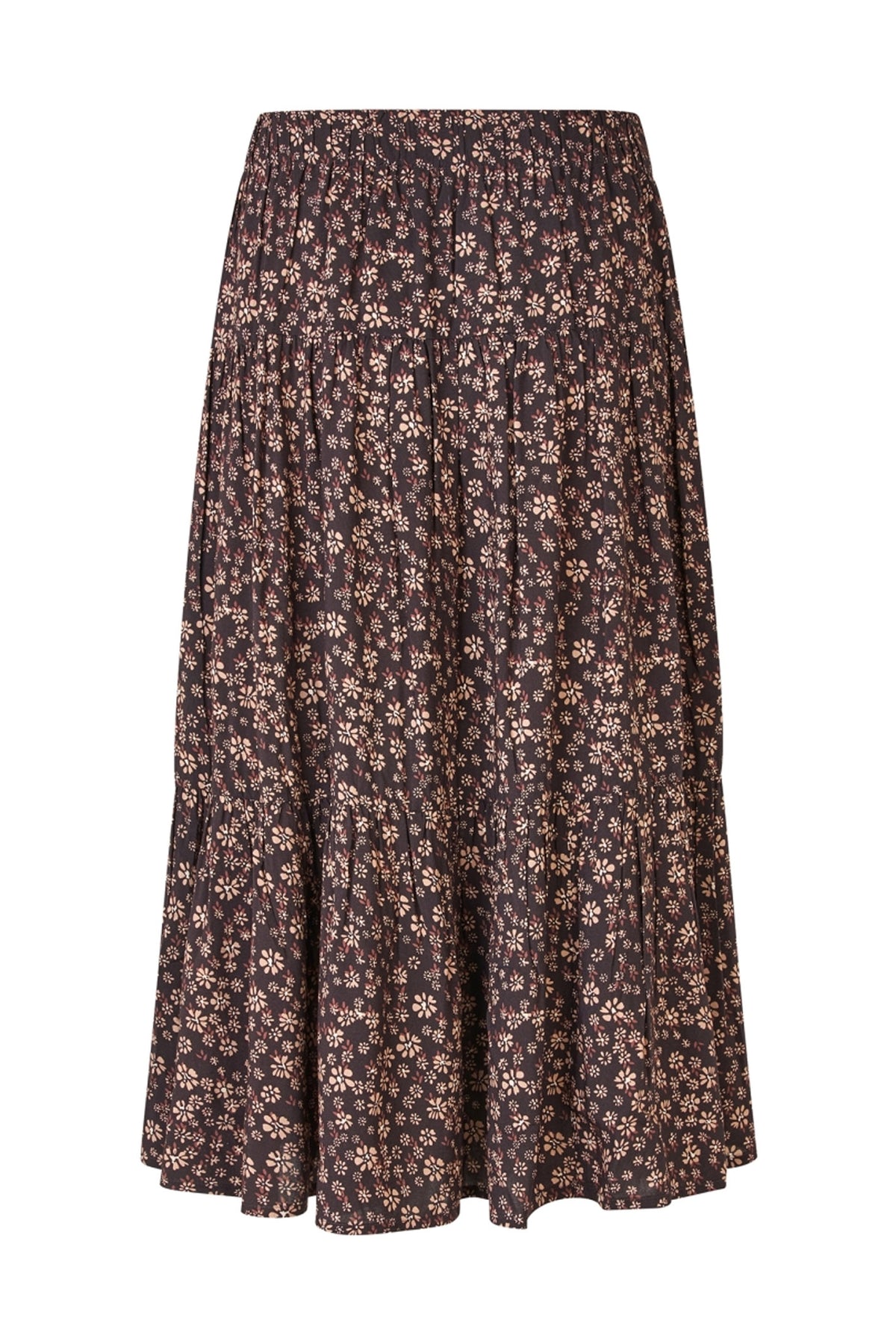 MorningLL Midikjol 87 Mörk Mocca - 25444-2045
