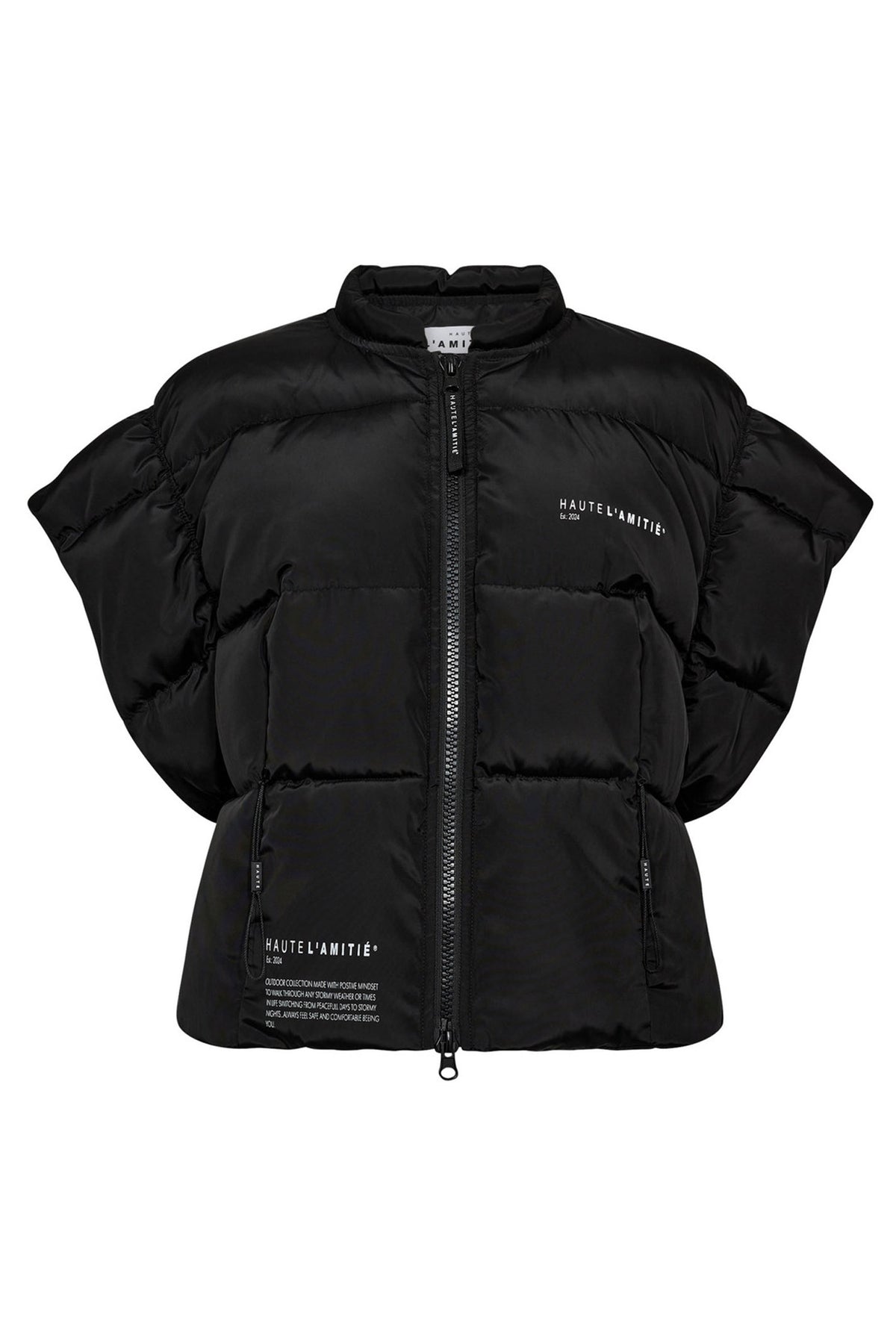 Mount Puffer Vest Black - HL10159