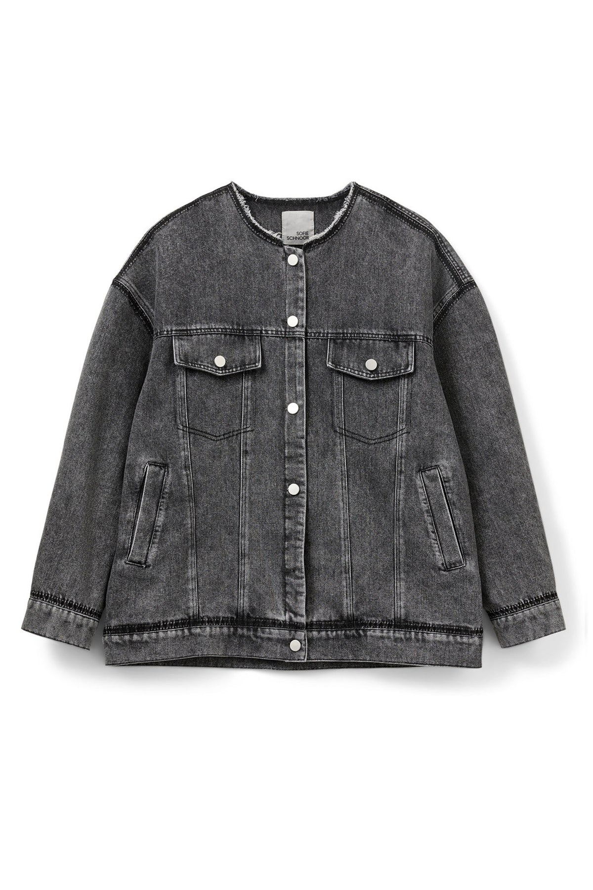 NADIASW JACKET 1015 Washed black - S253270