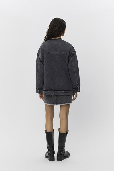 NADIASW JACKET 1015 Washed black - S253270 Thumbnail