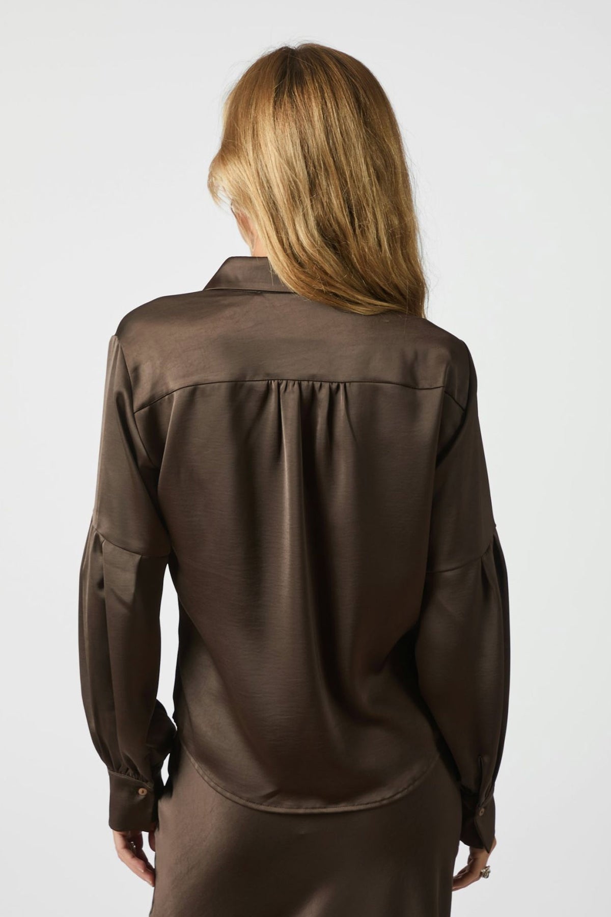 NAJA SATIN Mörkbrun - 160801
