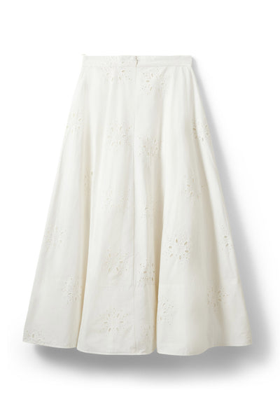 NOORSW BRODERIE ANGLAISE MAXI 0124 Snövit - S262131 Thumbnail