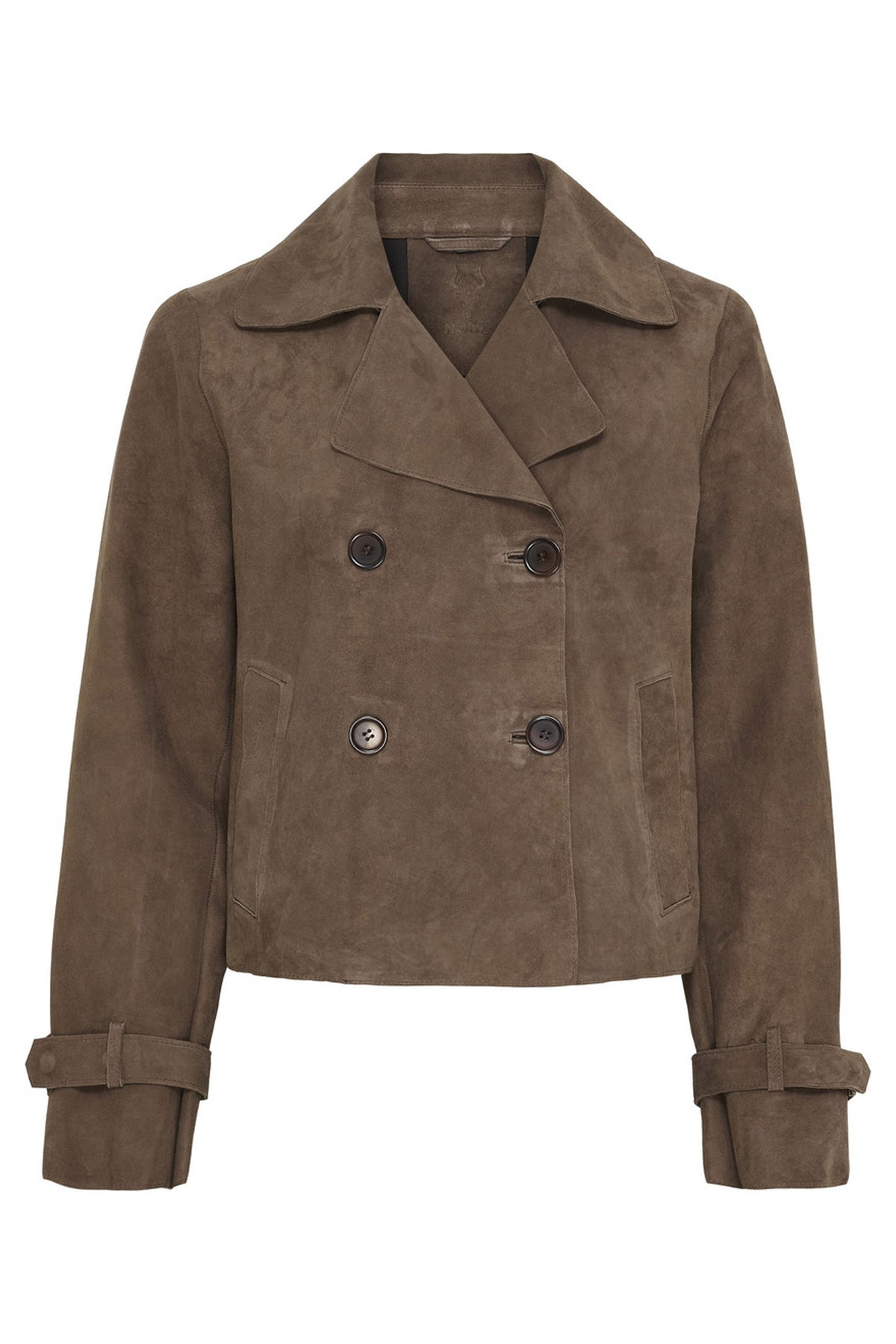 NOPARIS Mockatrenchcoat Kaffebrun - 11446