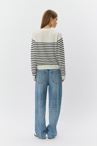 NORAHSW TAPERED JEANS 5036 Blå - S261476 Thumbnail