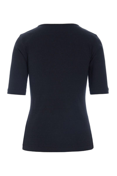 Naibu ribbad blus Svart - 261-4079-5087 Thumbnail