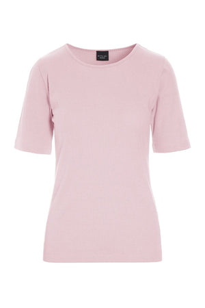 Naibu rib-tröja CHALK PINK - 261-4079-5087