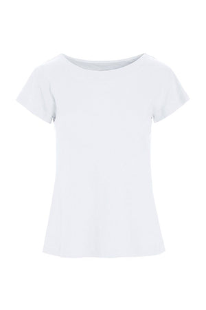 Naibu ribbad t-shirt Vit - 261-4079-5086