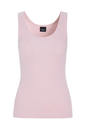 Naibu ribbad linne CHALK PINK - 261-4079-5088