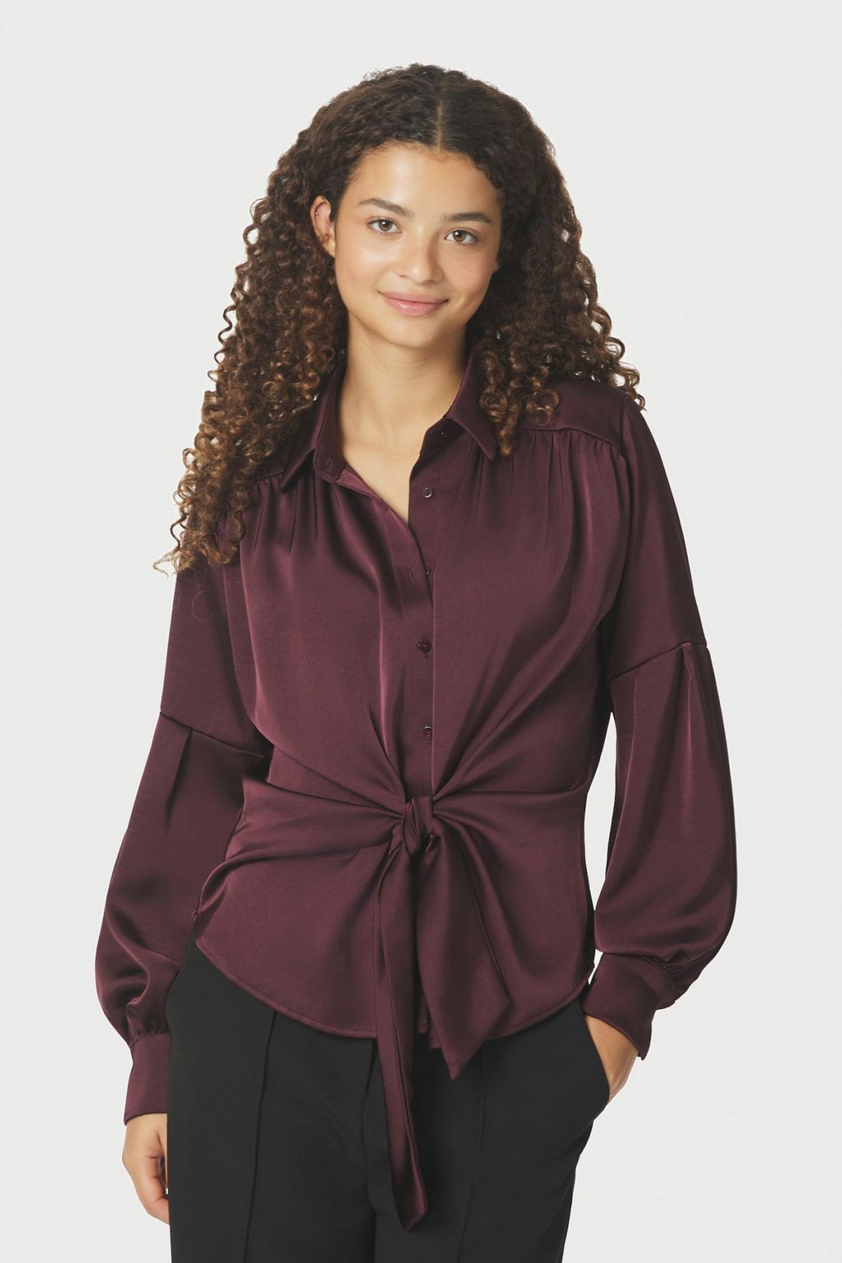 Naja Satin Burgundy - 160801