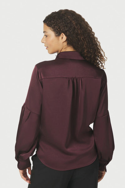 Naja Satin Burgundy - 160801 Thumbnail