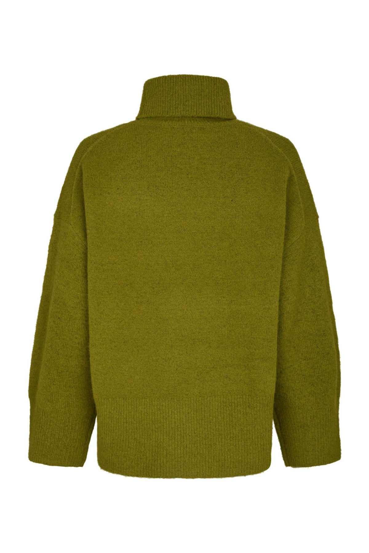Naline Knit Blouse SAGE GREEN - 165512