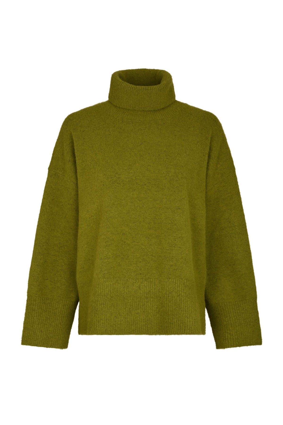 Naline Knit Blouse SAGE GREEN - 165512