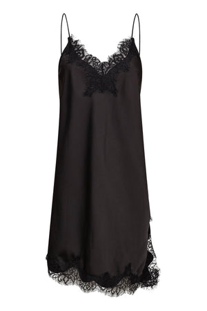 Naomi Asym Lingerieklänning Svart - HL10547