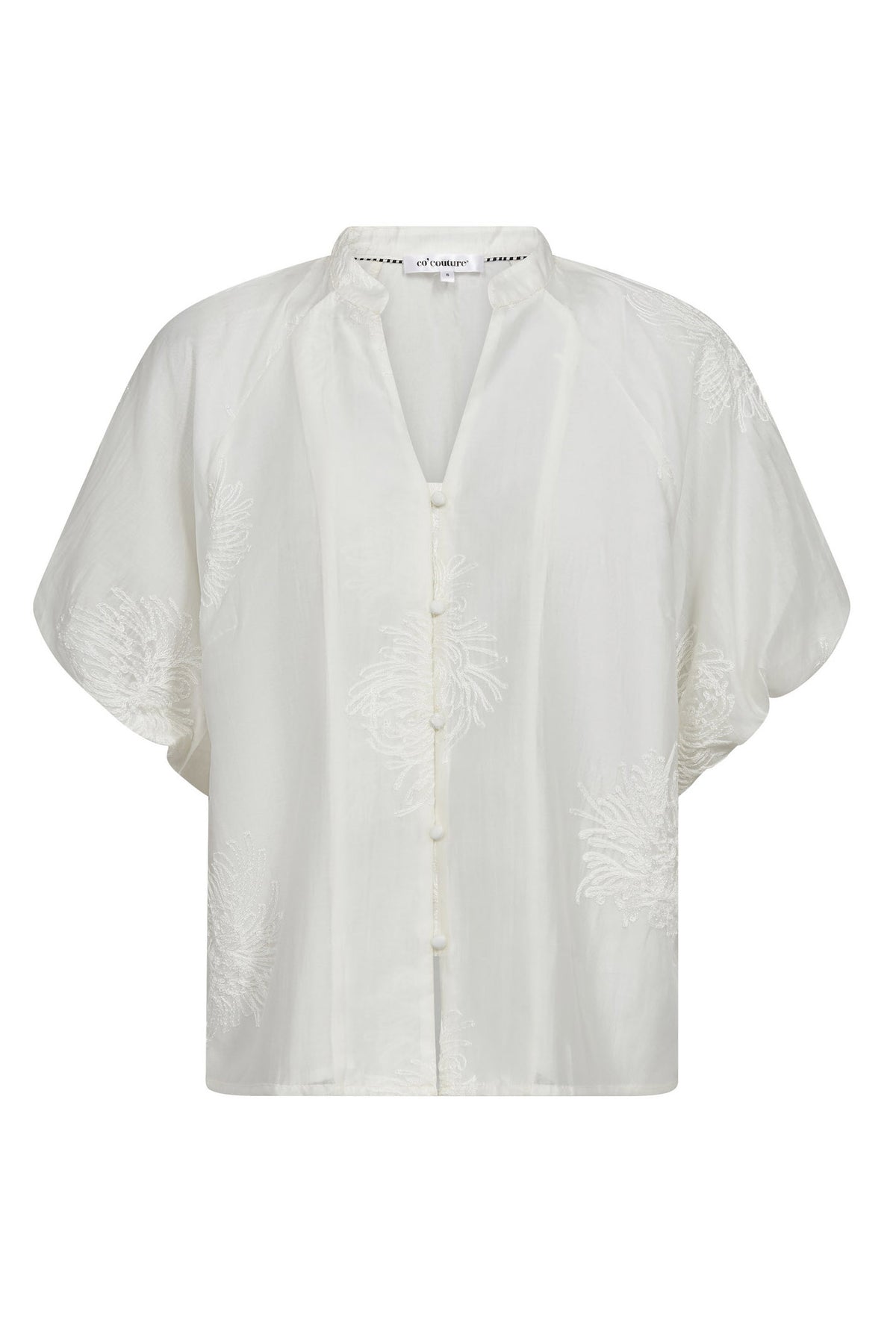 NeaCC SS V-Shirt 4000-Vit - 45123