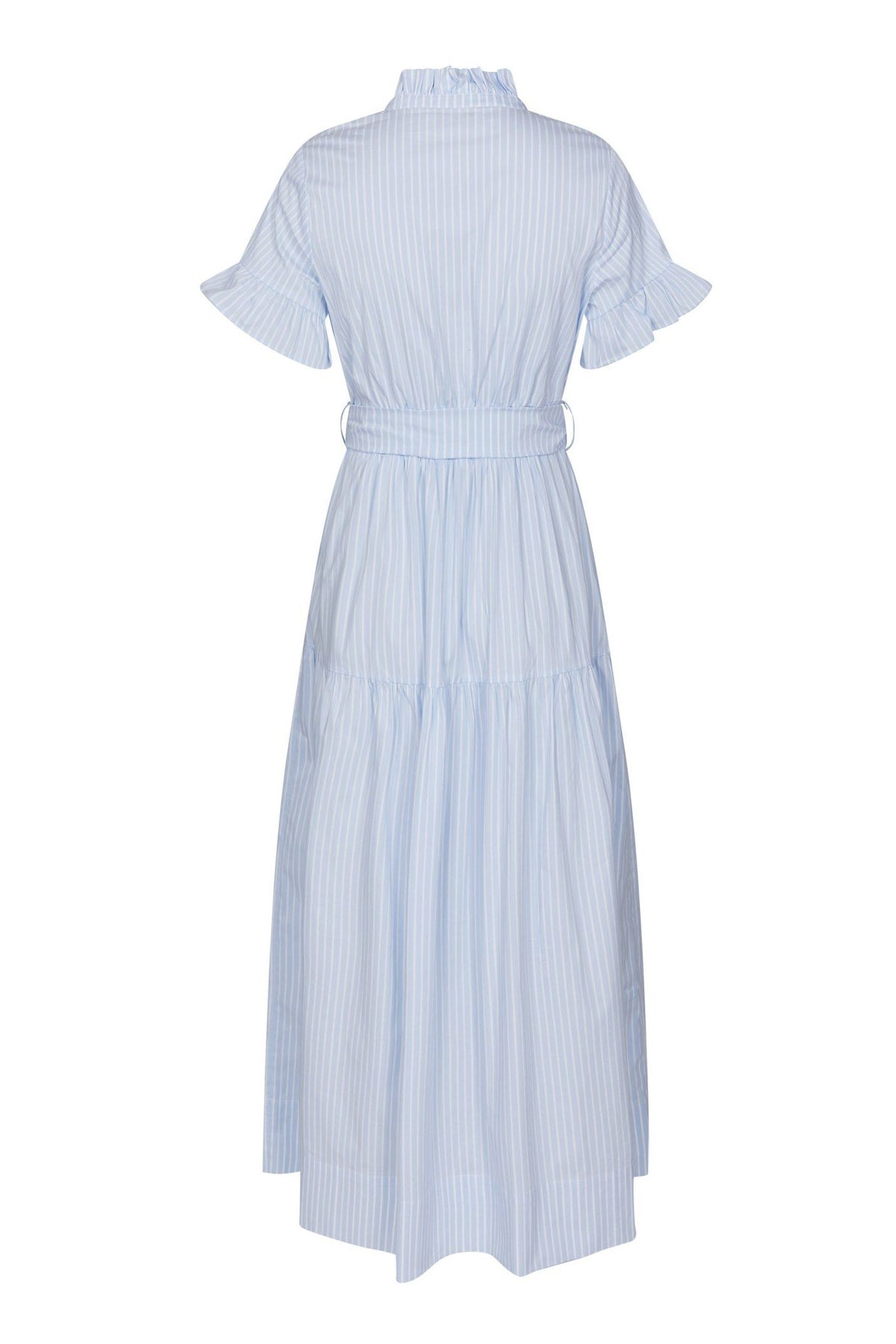 Nellie Soft Stripe Dress Ljusblå - 168230