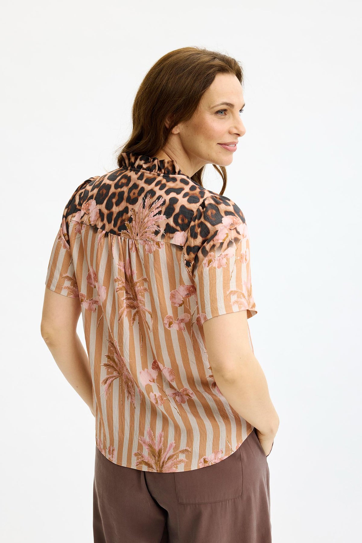 Nick blus Caramel - 17127