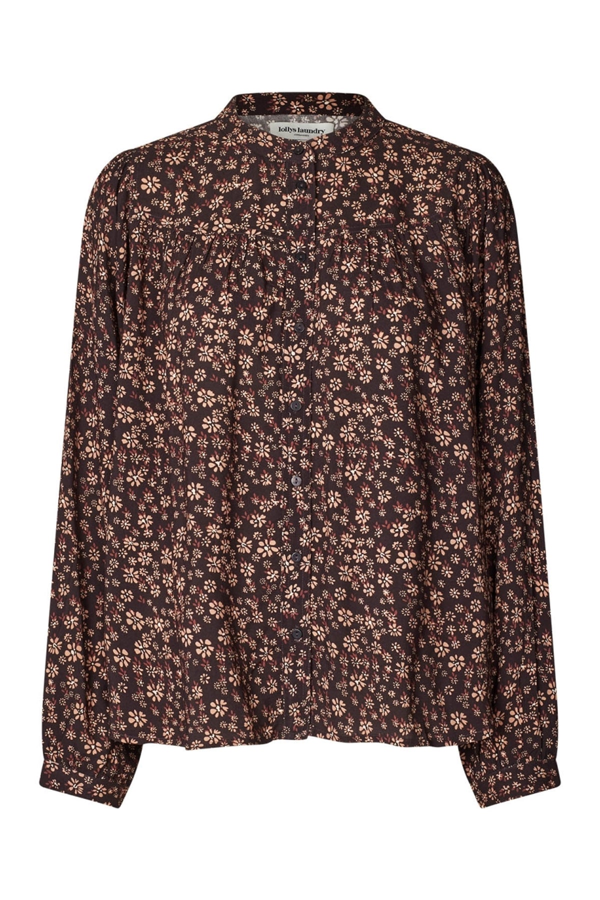 NickyLL Shirt LS 87 Dark Mokka - 25444-1061
