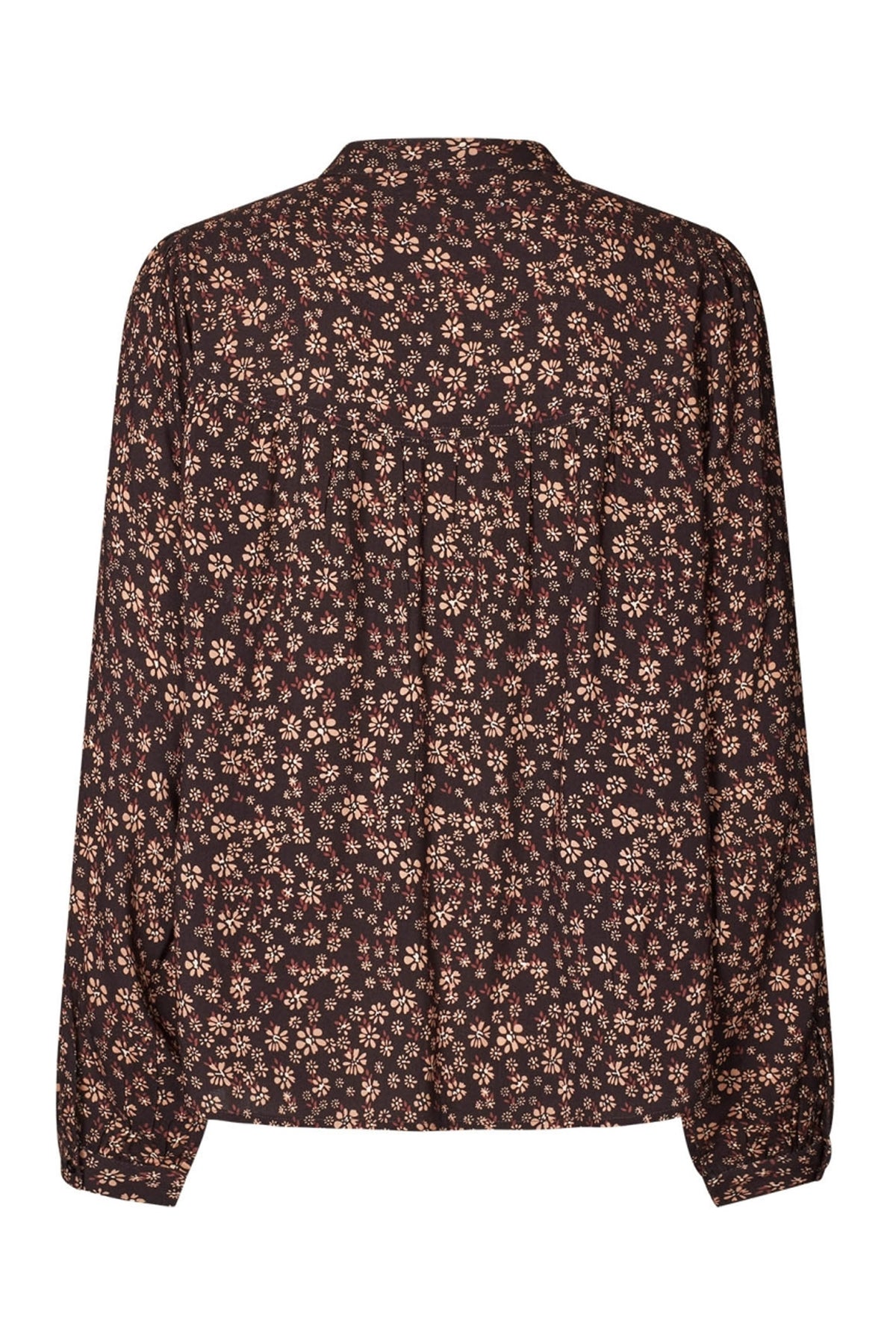 NickyLL Shirt LS 87 Dark Mokka - 25444-1061