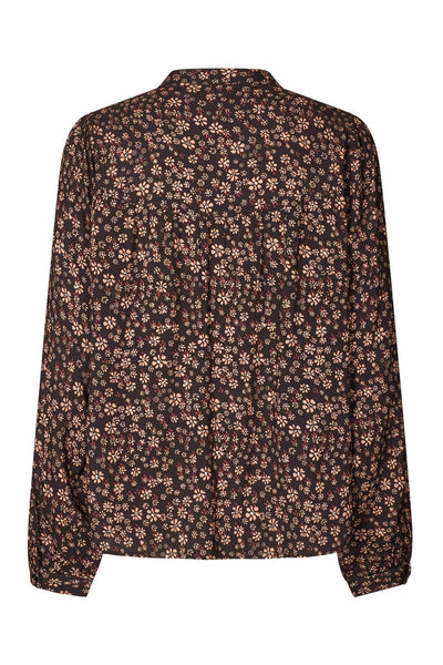 NickyLL Shirt LS 87 Dark Mokka - 25444-1061 Thumbnail
