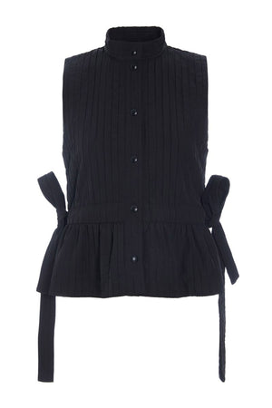 Nijuso Ärmlös topp Black - 261-2460-5581