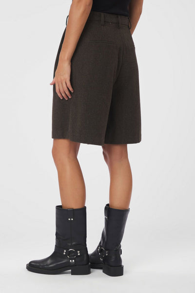 Nika Mini Check Brown Melange - 167169 Thumbnail