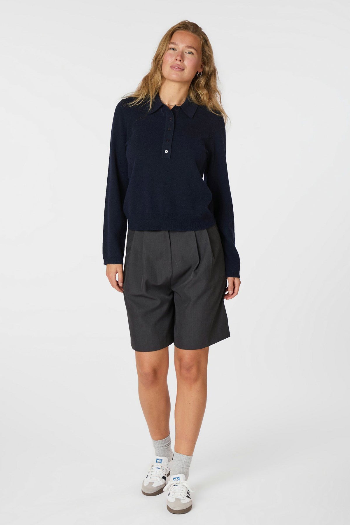 Nika Structure Shorts MÖRKGRÅ - 164538