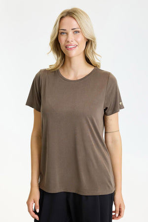 Nina t-shirt Brun - 14312