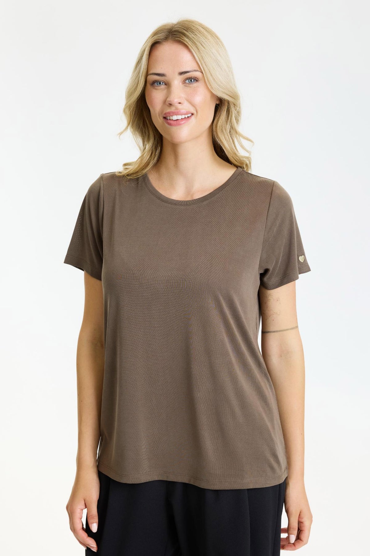 Nina t-shirt Brun - 14312