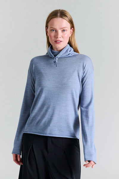 Nisu polotröja Steel Blue - 257-1076-5450 Thumbnail