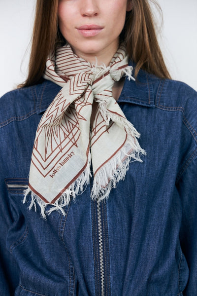 NoorLL Scarf 59 Brown - 70074-00046 Thumbnail