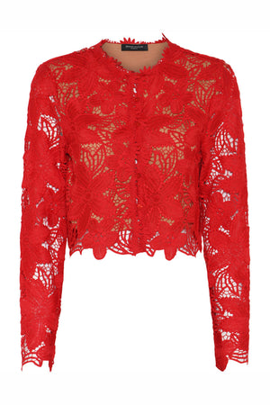 NypaBBToqa jacka True Red - BBW4930