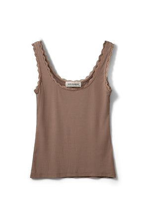 ULRIKKESW TOP 7052 Brown - SNOS573