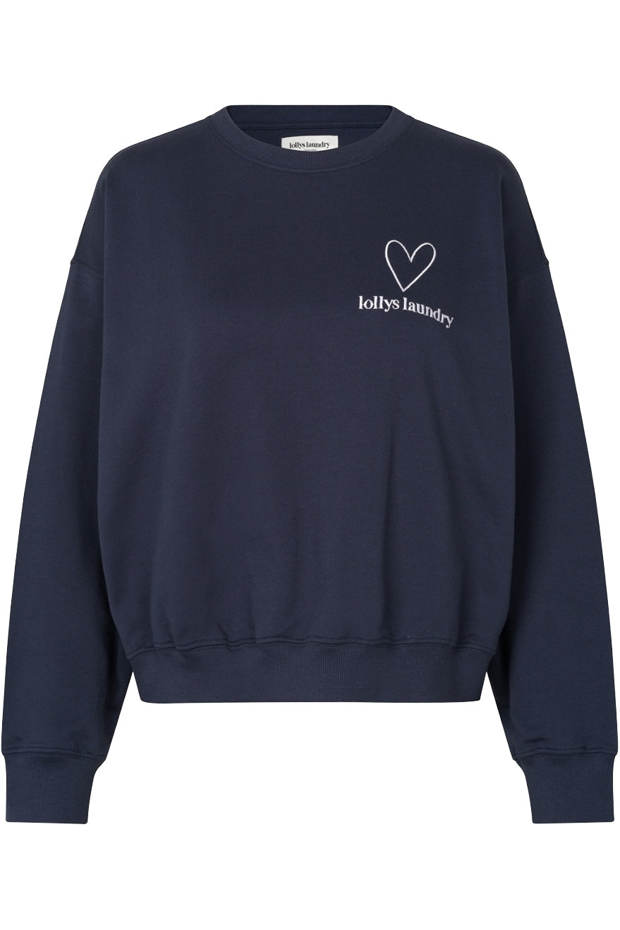SydneyLL Sweatshirt LS 23 23 Mörkblå - 90070-1082
