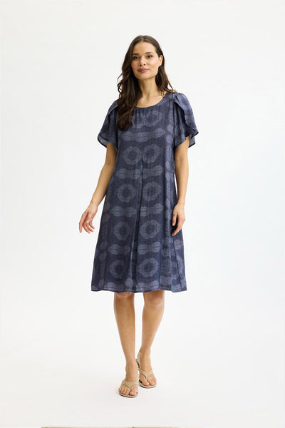 Oli dress Blue - 17148 Thumbnail
