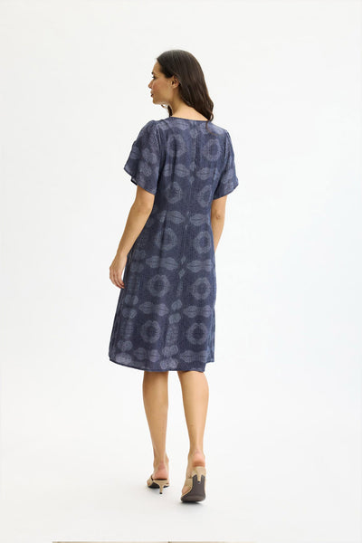 Oli dress Blue - 17148 Thumbnail