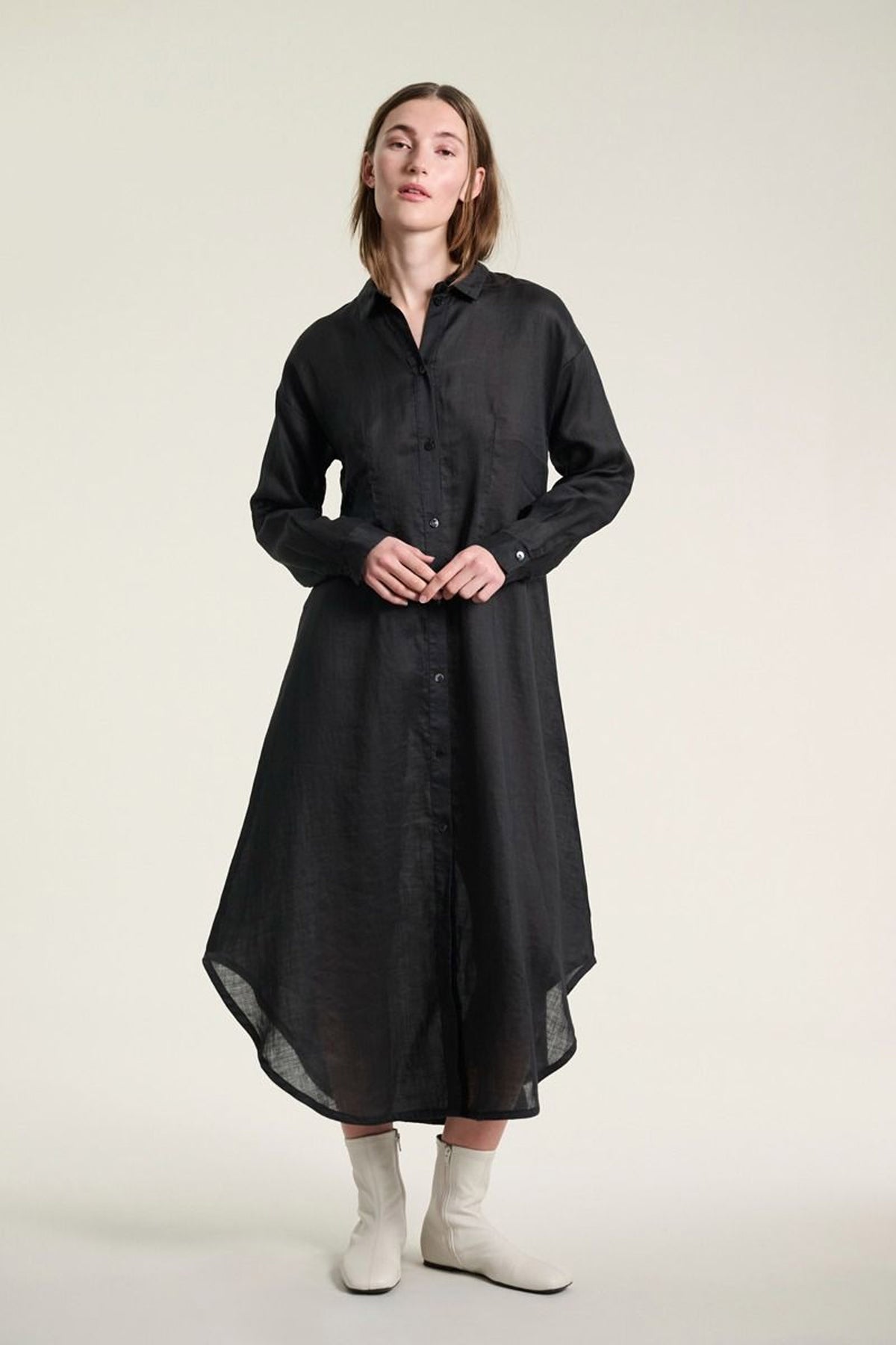 Ora skjortklänning Black - 262-2471-5719