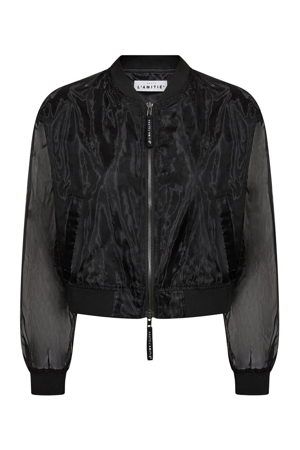 Organza Bomber Svart - HL10660