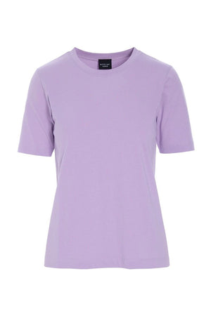 Osaka ekologisk bomulls-t-shirt SOFT LAVENDER - 261-4075-3435