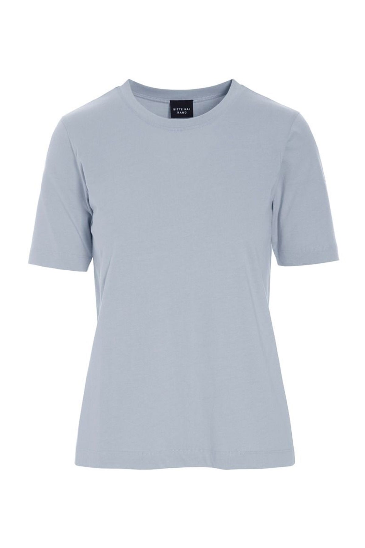 Osaka ekologisk bomulls-t-shirt TENDER BLUE - 261-4075-3435