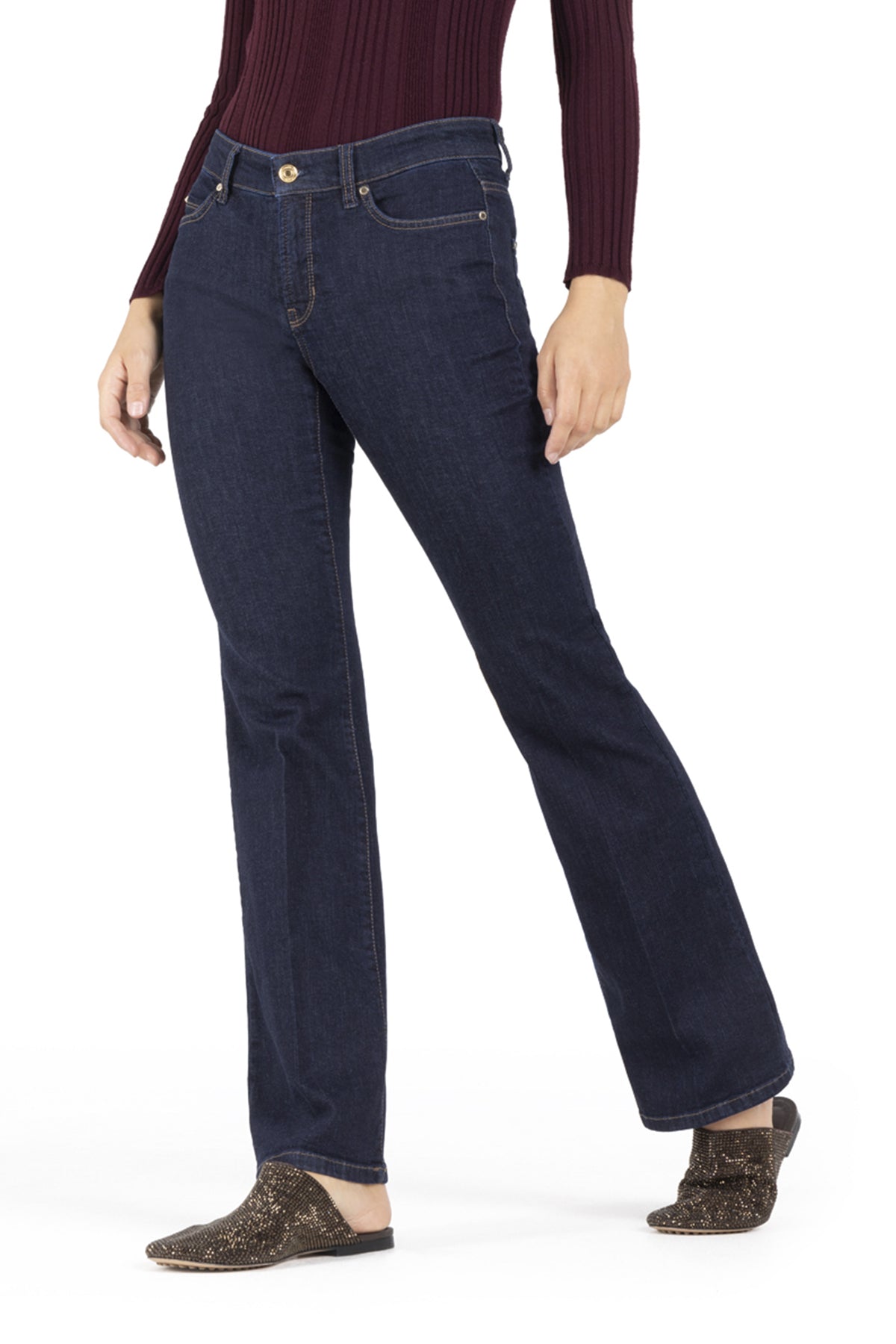 PARIS FLARED 0012 99 9157 JEAN Mörkblå Denim - PARIS FLARED 0012 99 9157